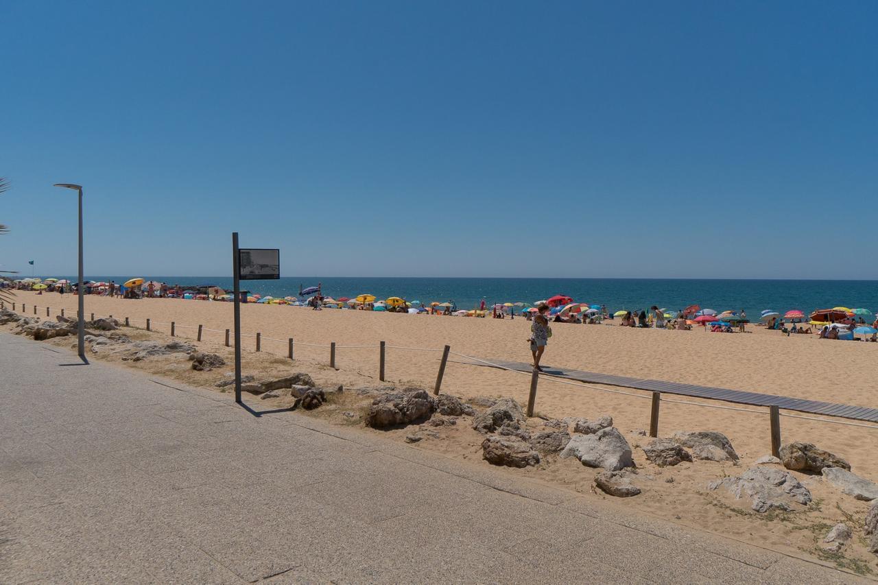 T2 Avenida- Frente Mar, Ar-Condicionado, Wifi Leilighet Quarteira Eksteriør bilde